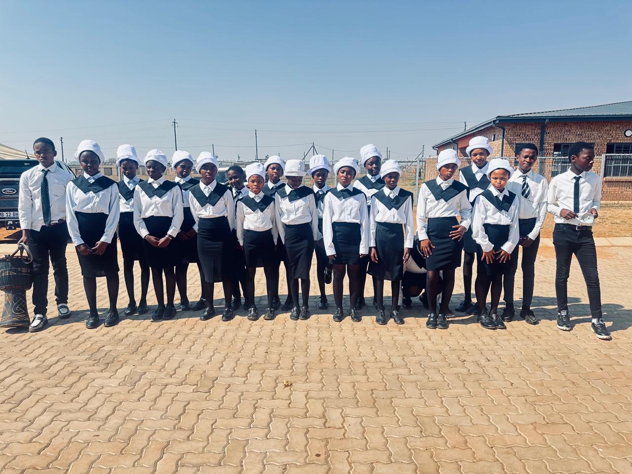Ebhudlweni Primary School Students